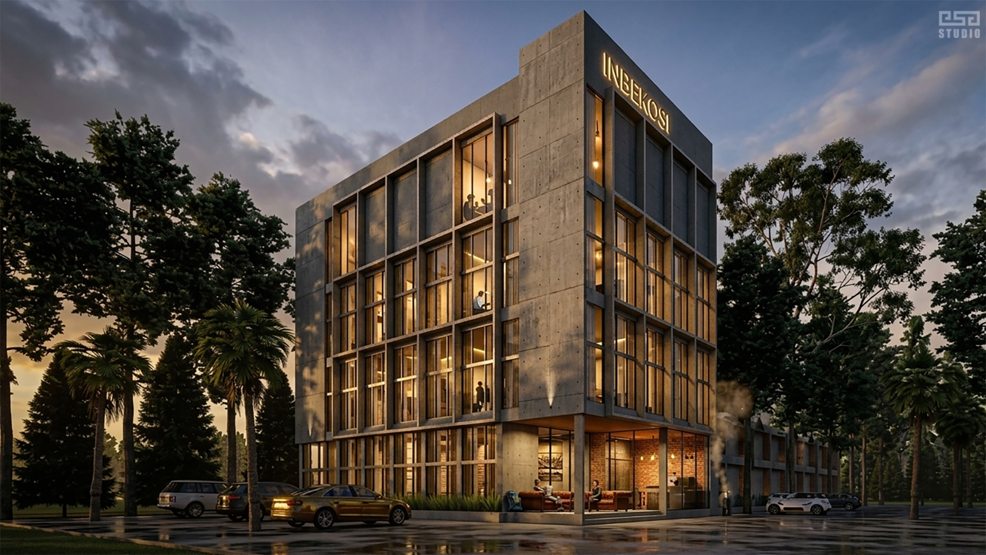 ESA STUDIO | Dormitory in Southern Bandung (concept)